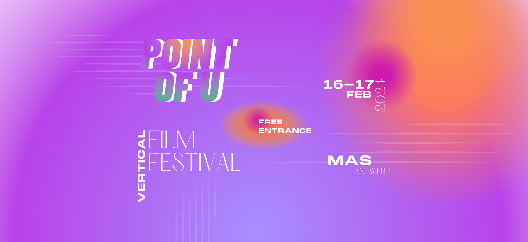 point of u festival banner