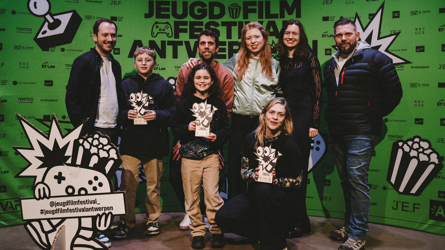 Prijsuitreiking Jeugdfilmfestival Antwerpen 2024